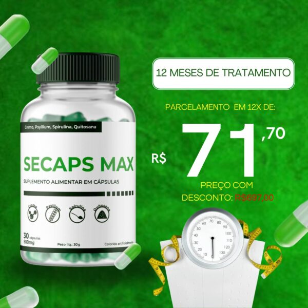 Perda de peso com Secaps Max